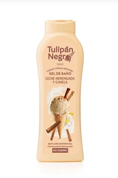 Tulipan Negro gel de dus Leche Merengada y canela