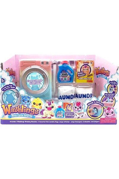 OEM Set de joaca Masina de spalat Washling cu 2 mini figurine surpriza