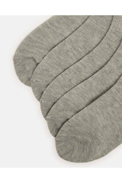 REDTAG Boys Grey High Ankle Length Socks (3 Pairs)