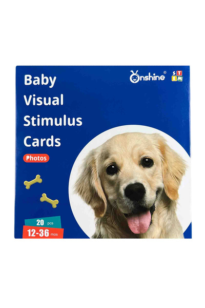 Krista Set de 20 de cărți STEM, stimulare vizuală și învățare vizuală, Imagini, 12-36 luni