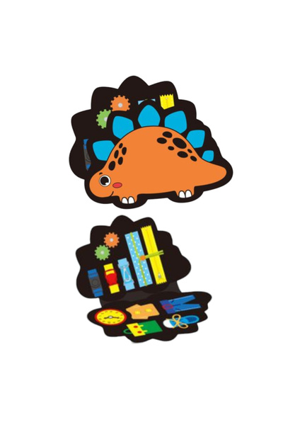 Creative World Toys Felt Activity Sensory Book - Dinosaur