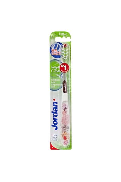 JORDAN Individual Clean Toothbrush, Multicolor