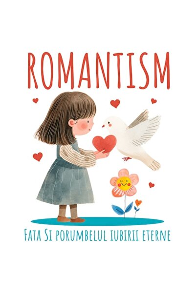 OEM Autocolant cu o față de desene animate cu franjuri, inimă, porumbel alb, ...