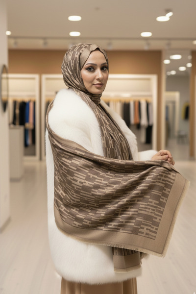 DeRosa H DESEN KAŞMİR İPEK ŞAL