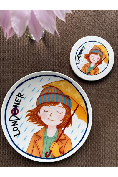 Somnia Londoner Porselen Pasta Tabağı