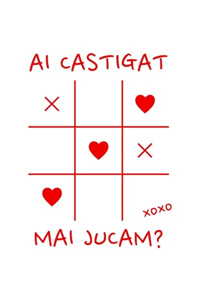 OEM Забавен стикер с морски шах "Спечели, играй отново" Love с бели рамки, PV...