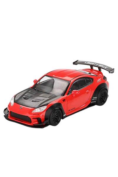 mini gt 1:64 Toyota Gr86 lb Nation Red Diecast Model Car