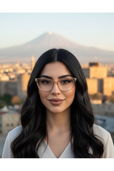 Makro Optik Women's Jasmin Blue Light Protection Screen Glasses Nude