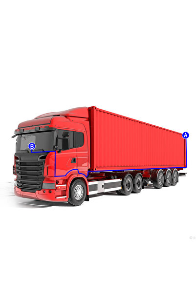 Ruan Night Vision 18 Led Reversing Video Camera 12V - 24V for trucks