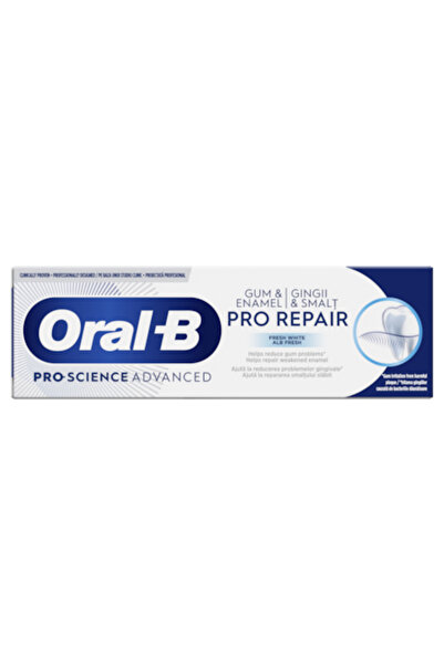 Oral-B Pastă de dinți profesională pentru albire delicată a gingiilor și smal...