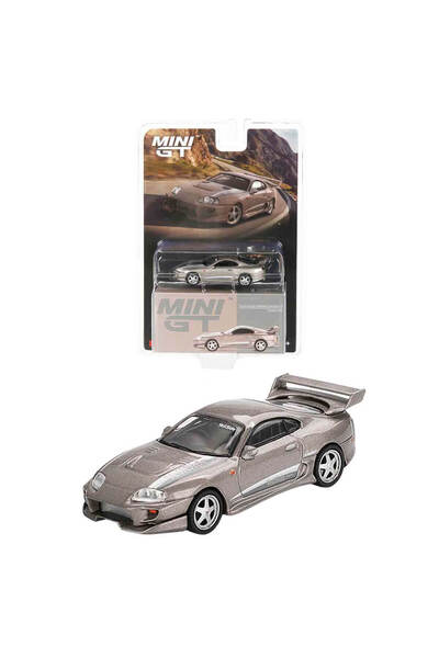mini gt 1:64 Toyota Supra Veilside Combat V-Ll Combat Grey Diecast Model Car