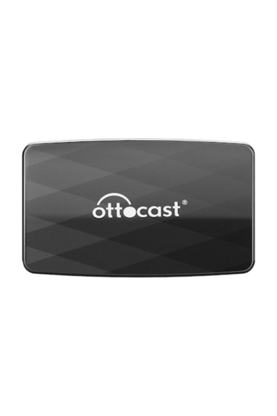 Ottocast Безжичен адаптер CA360, 3 в 1 CarPlay, Android и AirPlay, черен