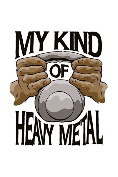 OEM Мотивируващ стикер „Моят вид хеви метъл“ - Фитнес/Гигами, Обичай себе си,...