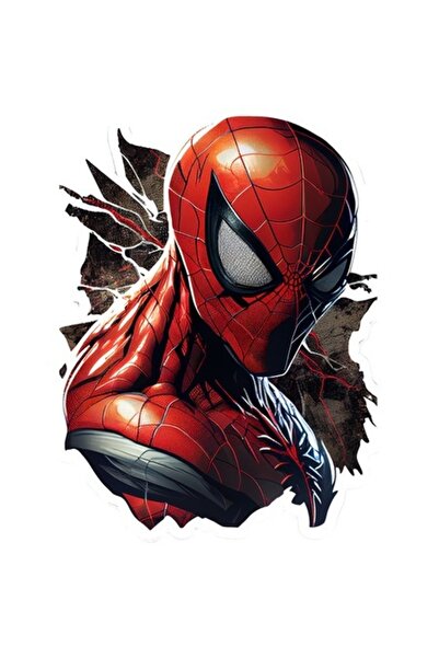 OEM Autocolant portret Spider-Man, desene animate, benzi desenate, supererou,...