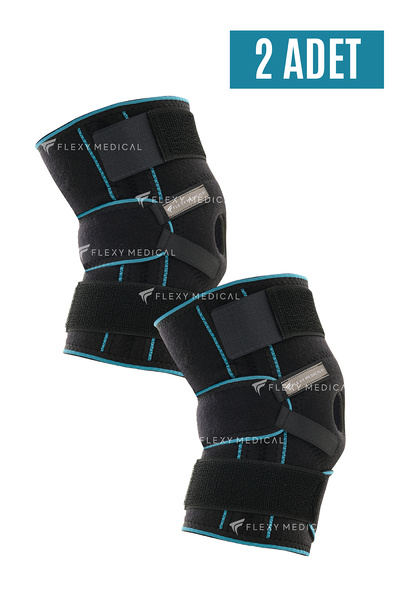 Flexy Medical 2 Adet Dizlik Patella Ligament Dizlik | Menüsküs Çapraz Bağ Sil...