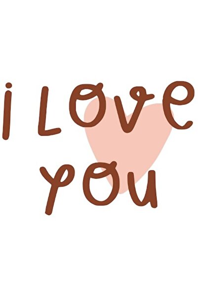 OEM Autocolant romantic cu text în engleză „Te iubesc / Jumătatea mea”, vinil...