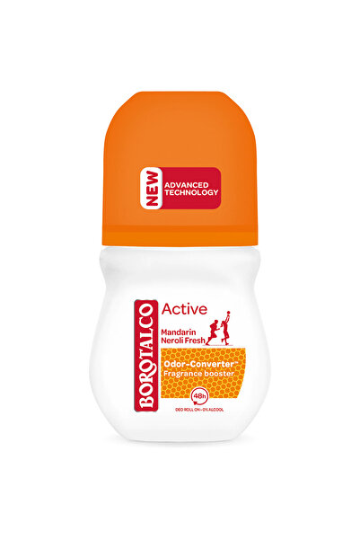 Borotalco Deodorant roll-on Active Odor Arancione 50ml