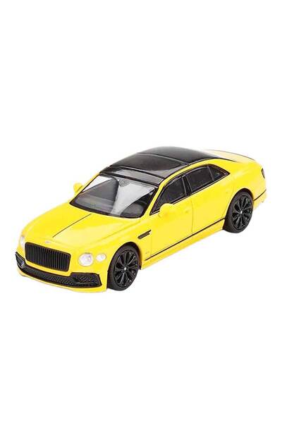 mini gt 1:64 Scale Bentley Flying Spur Monaco Yellow Diecast Model Car