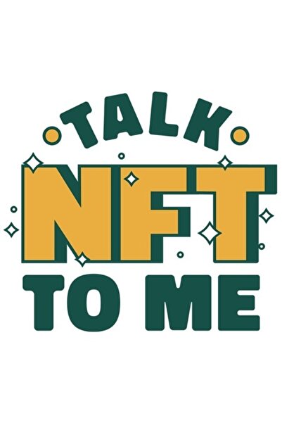 OEM Autocolant personalizat pentru iubitorii de NFT și Blockchain - „Talk NFT...