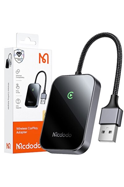 Mcdodo Adaptor wireless USB-A la USB-C, cip A7, negru, 19 cm