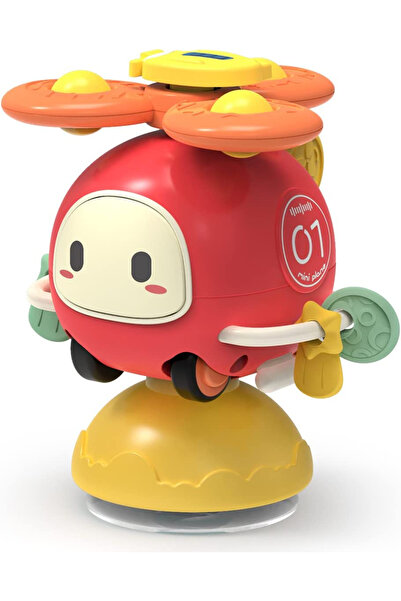 Krista Teething toy with suction cup and spinner, Toy car