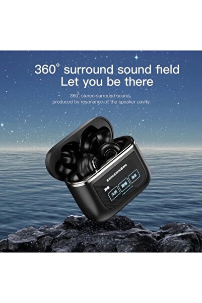 AMYMAT Wireless Bluetooth Earbuds 5.4+ EDR, 530mAh Touch Charging Case, Noise Cancelling