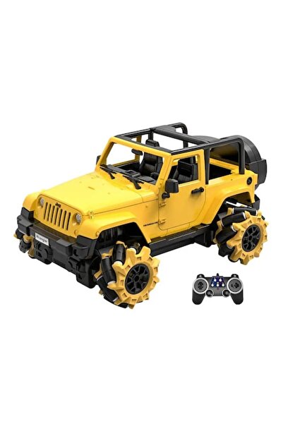 DOUBLE EAGLE Jeep Drift RC Car 1:16 - Yellow, 27.5x17x13 cm