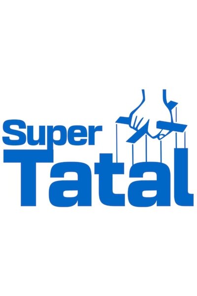 OEM Autocolant păpuși marionetă „Super tată”, femeie puternică, vinil PVC, 23 cm