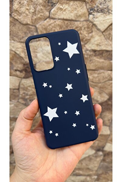 Vip Case Oppo a16 compatible mini star patterned silicone shock absorbing classic protective rubber case
