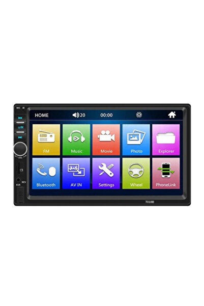 Ruan 2DiN Car Player FM Radio Navigation without Camera