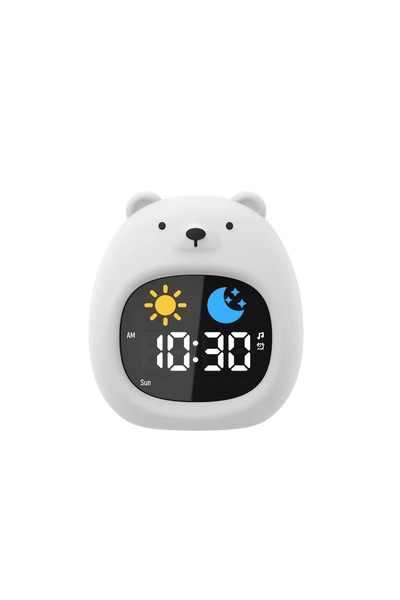 eGROW eGROW® Smart Digital Alarm Clock for Kids, 8 Colors, 6 Lullabies, White Noise