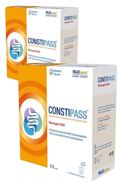 Wellcare Constipass Macrogol 3350 10 Saşe X2