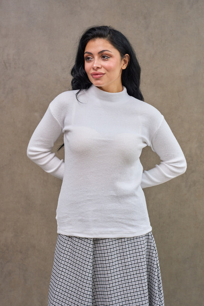 KÜÇÜĞÜM BUTİK Біла сорочка з коміром