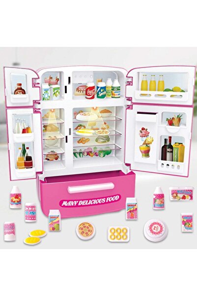 Ogi Mogi مجموعة ألعاب ثلاجة متعددة الأبواب مع ضوء وصوت - لعبة تظاهر تفاعلية، ...