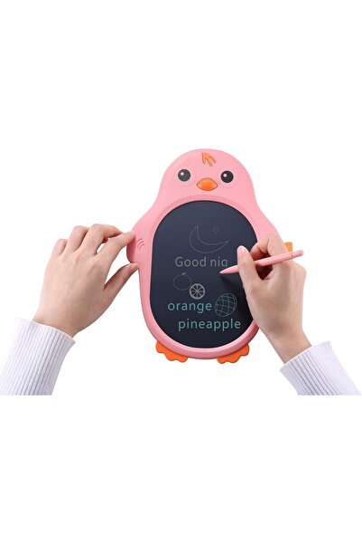 LETING Transparent LCD Writing & Tracing Board with 2 Styluses and 5 Templates (Pink)