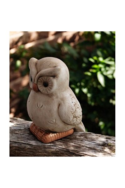 Decoratiuni Vintage Casa Retro Bufnita din ceramica pictata manual, decorativ...