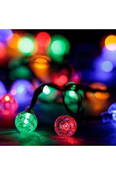 OEM Șir luminos LED cu 60 de becuri, senzor de lumină și 2 funcții, 6,5 m - M...