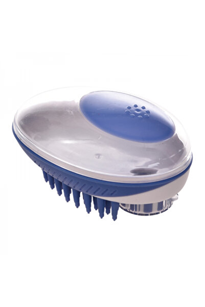 M-PETS موزع صابون وفرشاة روبيز أزرق (2 في 1)