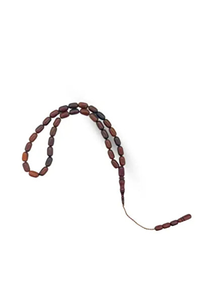 Ahıska Yayınevi Kapsül Kesim 33 Lük Kınalı Kuka Tesbih 6 x 10 mm