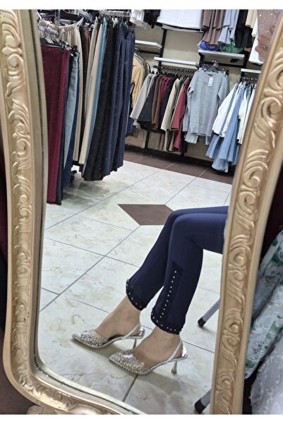 Mintaş Low-Rise Pencil-Cut Fabric Pants