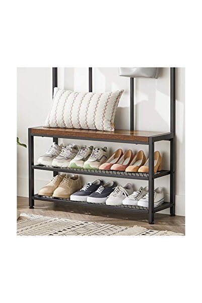 Talis Coat rack, Vasagle, Rustic Brown, HSR087B01, 84 x 30 x 184 cm