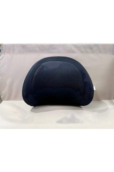 Auto Family FZE AUTO FAMILY Ergonomic Lumbar Support Pillow for Car, Office & Home - Memory Foam (AF1 - Black)