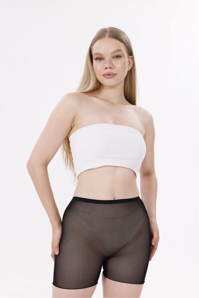 Freshness 0024 Laser Cut Tulle Boxer Corset