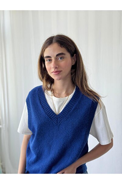 Retrobird Knitwear Sweater Women Navy Blue