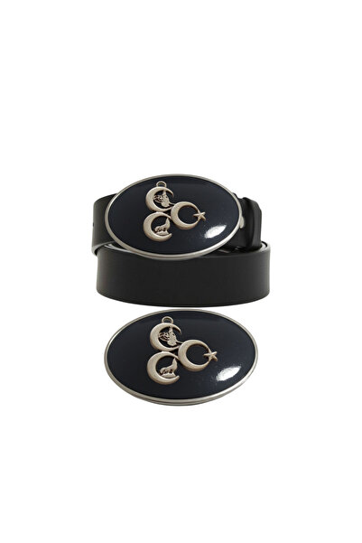 targay Cowboy Three Crescent Belt Buckle