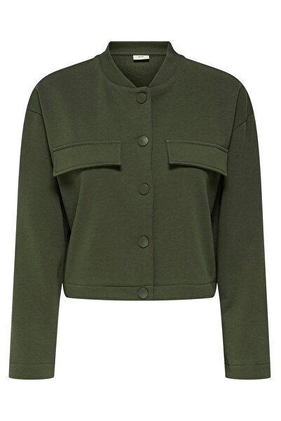 ONLY JDY Kadın Düğmeli Hırka - Uzun Kollu, Yuvarlak Yaka, Rahat Kalıp