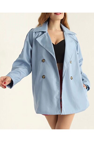 Azda Lined Trench Coat Model Code:540