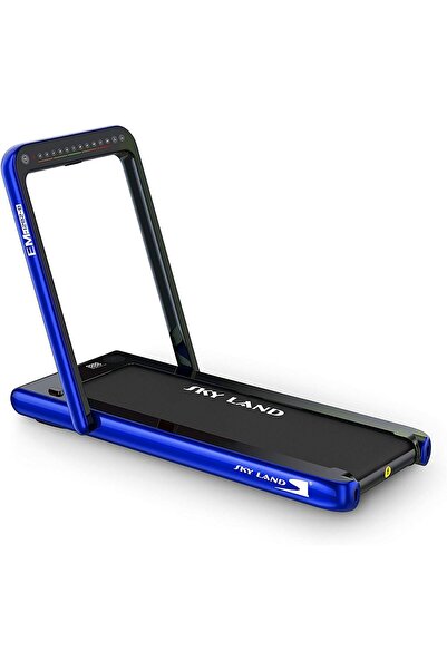 SKY LAND 2-in-1 Walking Pad EM-1282-B | Foldable Treadmill for Home & Office use, 2.25HP Motor, LED Display