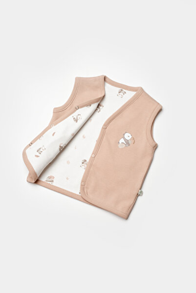 Biorganic Love World Motif Vest