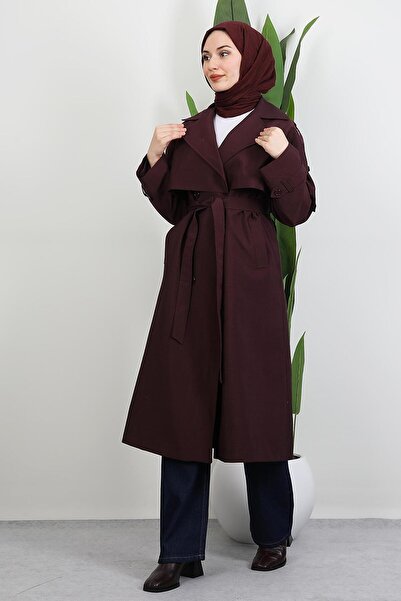 GİYZAMİLA Adal Krinkıl Trenç Μπορντό